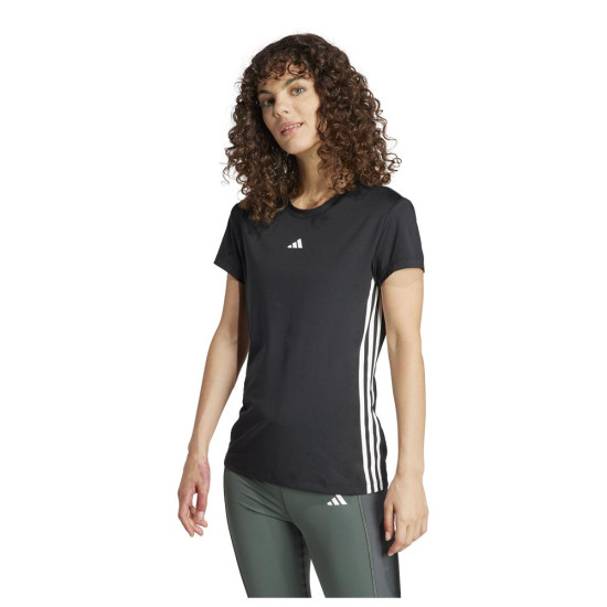 Adidas Γυναικεία κοντομάνικη μπλούζα Hyperglam 3-Stripes Tee